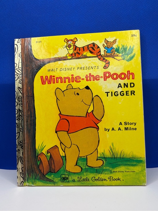 Disney Other - Vintage 1977 Little Golden Book Walt Disney Presents Winnie-the-Pooh and Tigger